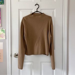 DYNAMITE | Stanley Mock Neck Sweater